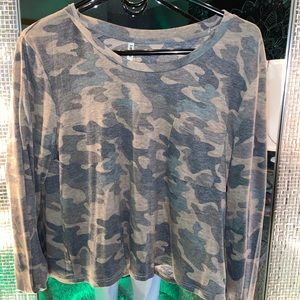 Camo Long sleeve shirt